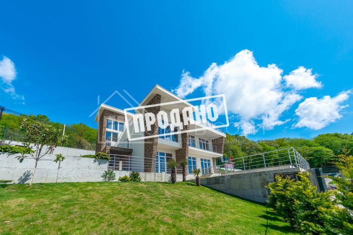 Новый коттедж в закрытом к/п, прекрасный вид на город и морское побережье №2