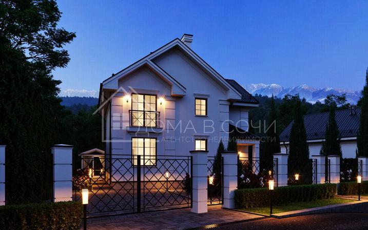 Поселок в европейском стиле с видом на горный массив №11