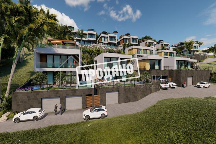 Современный дом с видом на море №9