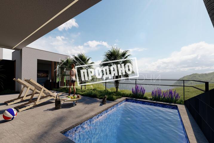 Современный дом с видом на море №16