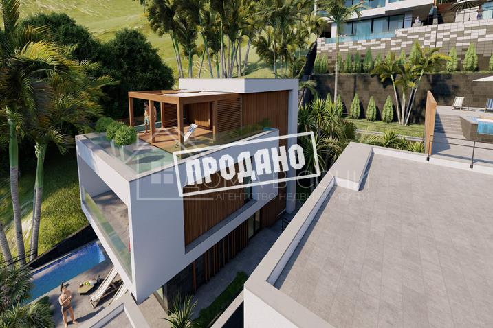 Современный дом с видом на море №7