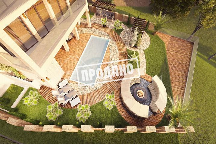 Коттеджный поселок в Хосте №19