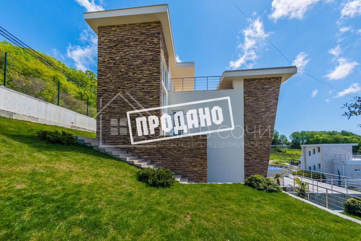 Новый коттедж в закрытом к/п, прекрасный вид на город и морское побережье №3