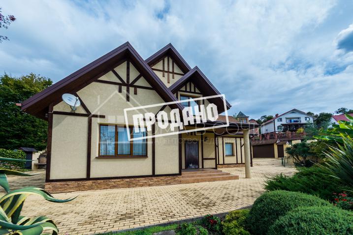 Коттедж в стиле фахверк на 34 сотках №1