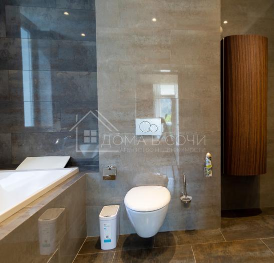 Дизайнерский особняк в горах Хосты №42