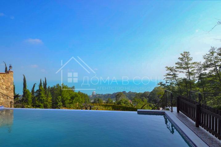 Вилла сруб на большом участке №2