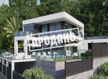 Коттедж в стиле хайтек у моря №2