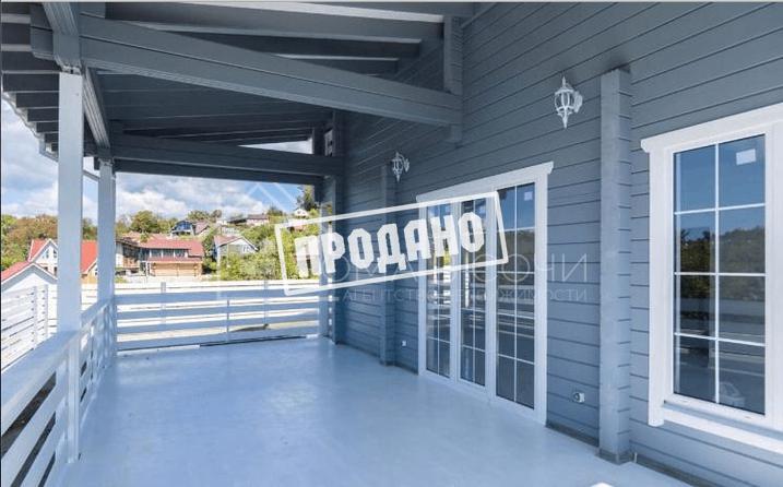 Дом из клеёного бруса с видом на море №6