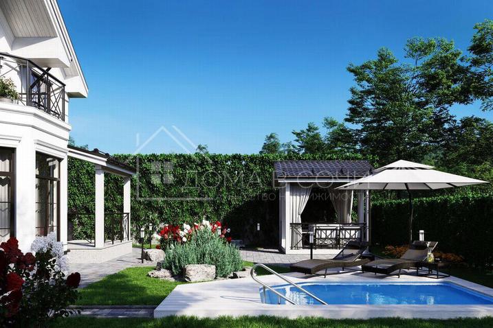 Поселок в европейском стиле с видом на горный массив №18