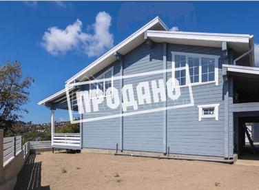 Дом из клеёного бруса с видом на море №5