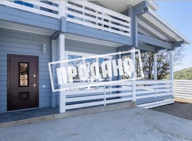 Дом из клеёного бруса с видом на море №2