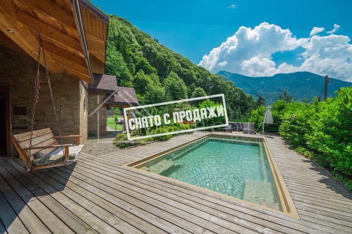 Усадьба в основании горы Ачишхо на Красной Поляне №11