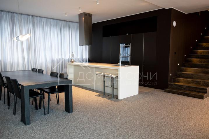 Дизайнерский особняк в горах Хосты №53