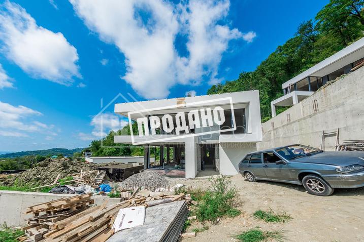 Коттедж в стиле хайтек у моря №4