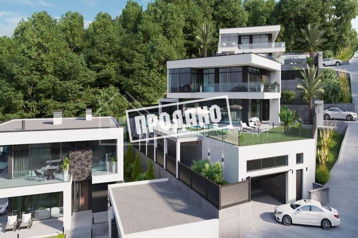 Коттедж в стиле хайтек у моря №3