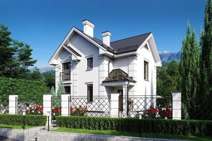 Поселок в европейском стиле с видом на горный массив №17