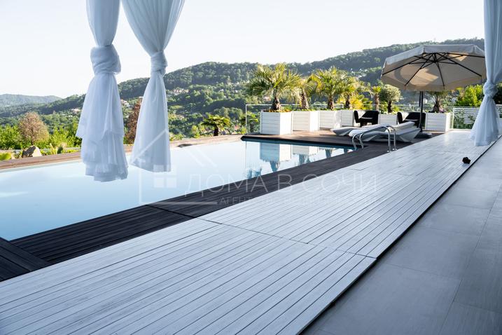 Дизайнерский особняк в горах Хосты №18