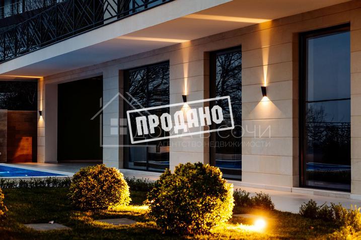 Коттедж с видом на море в стиле Райта №3