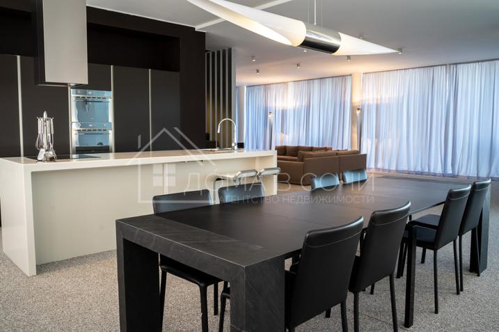 Дизайнерский особняк в горах Хосты №46