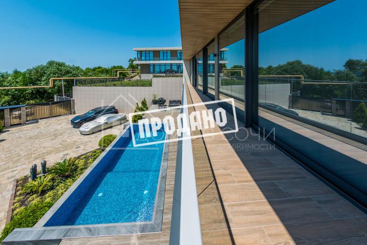 Вилла в стиле минимализм с видом на море №14