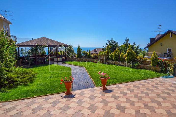 Элитное домовладение с классическим ремонтом и видом на море №12